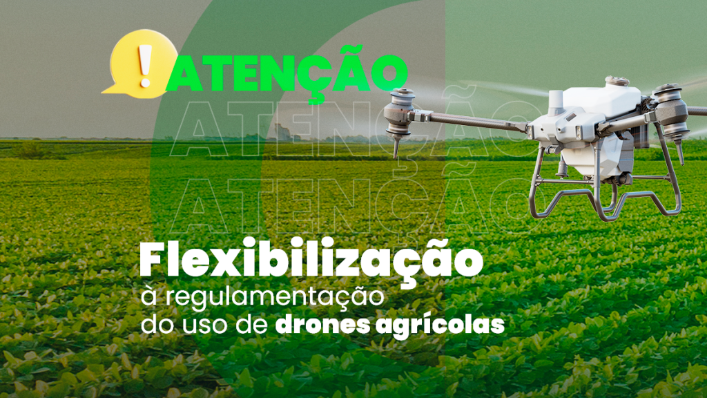 Flexibilização da ANAC sobre atividades aeroagrícolas.